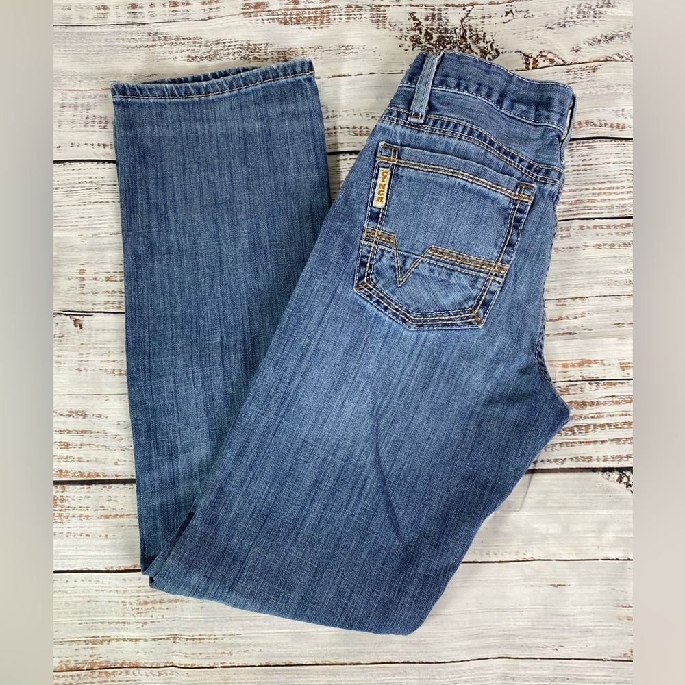 Cinch Ian Jeans Men’s 28x29 By Measure Western Cowboy Boot Cut Whiskered